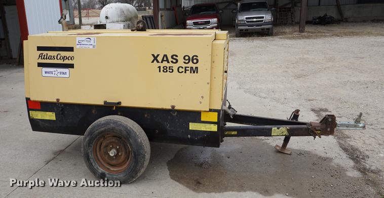 image for item DE3231 2002 Atlas Copco XAS96 air compressor