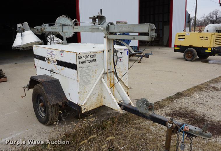 image for item DE3232 1993 Coleman Engineering MH4000RDKH light plant