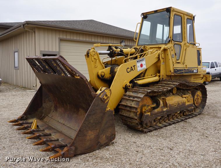 image for item DE3243 1988 Caterpillar 963 track loader