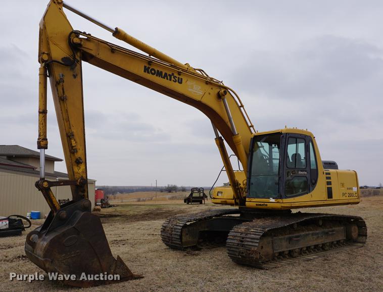 image for item DE3244 1997 Komatsu PC200LC-6LE excavator