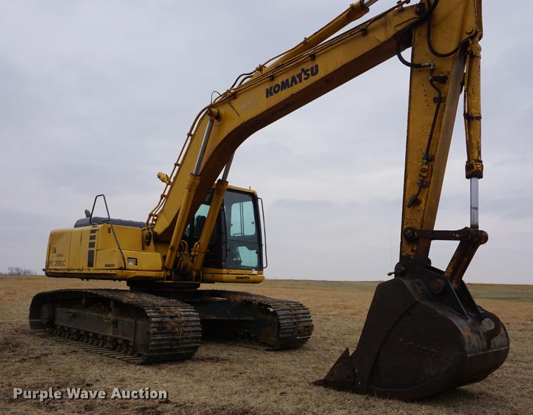 image for item DE3244 1997 Komatsu PC200LC-6LE excavator
