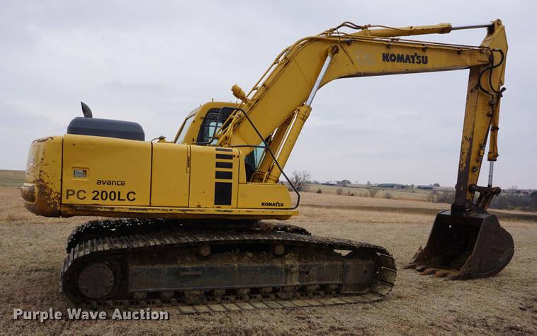image for item DE3244 1997 Komatsu PC200LC-6LE excavator
