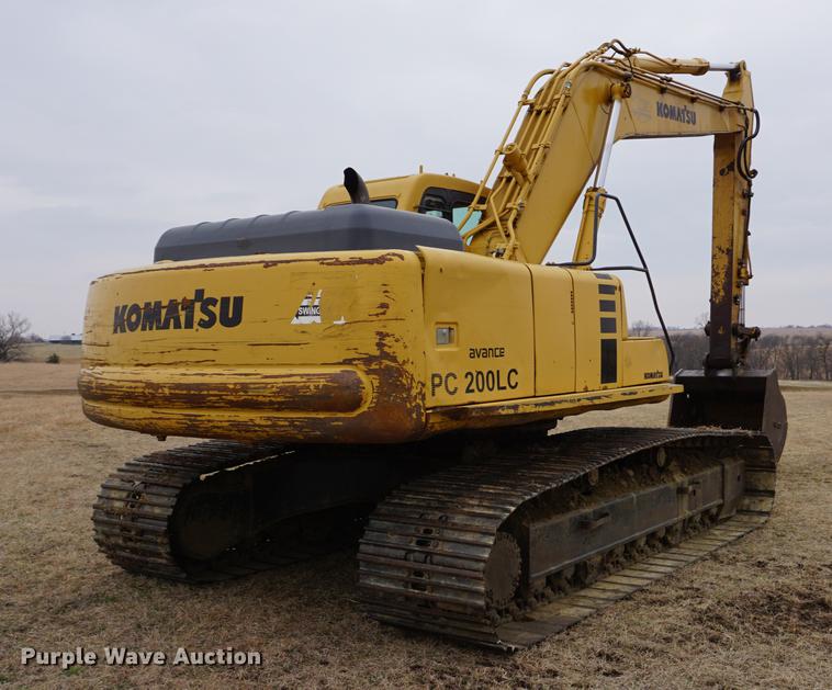 image for item DE3244 1997 Komatsu PC200LC-6LE excavator