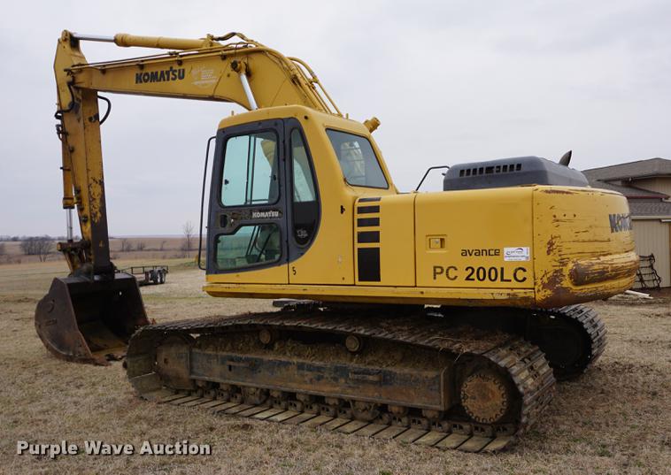 image for item DE3244 1997 Komatsu PC200LC-6LE excavator