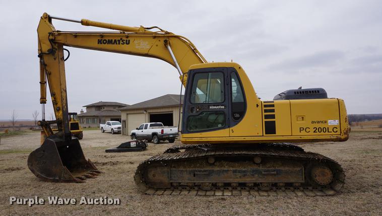 image for item DE3244 1997 Komatsu PC200LC-6LE excavator