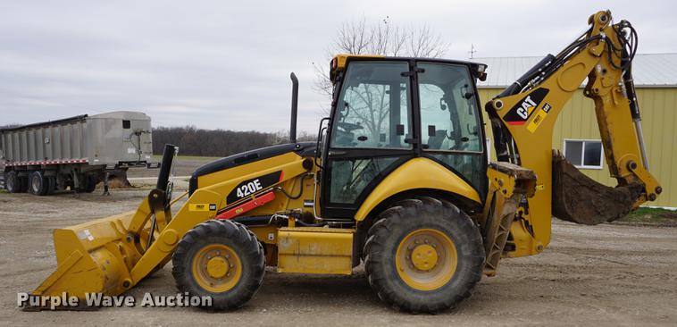 image for item DE3252 2011 Caterpillar 420E backhoe