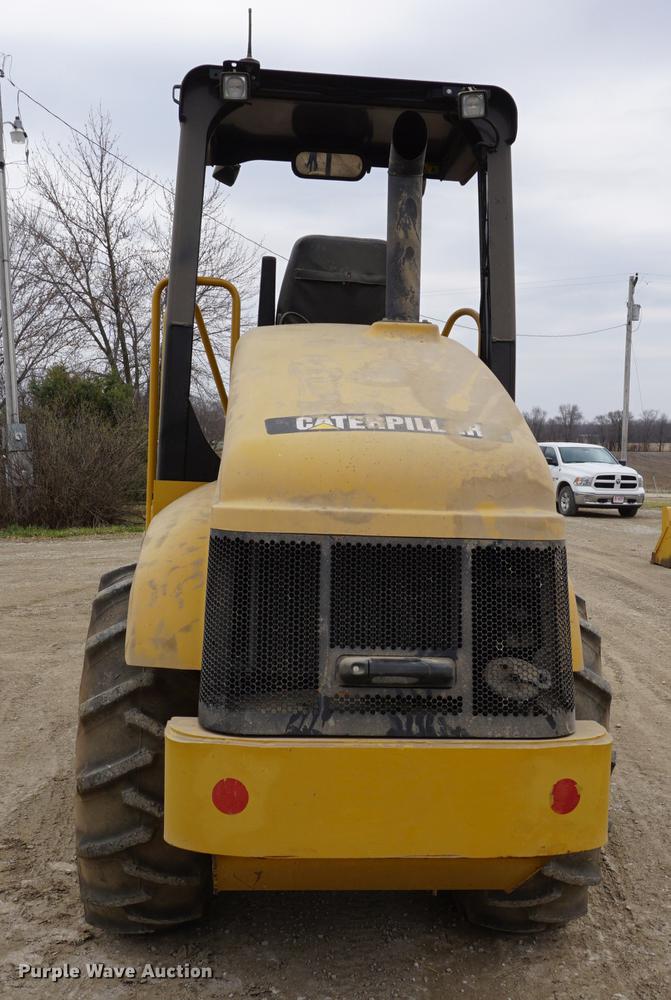 image for item DE3254 2008 Caterpillar CP-433E single drum vibratory roller