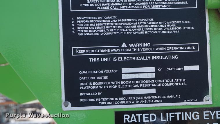 image for item DE3274 2013 Freightliner Business Class M2 bucket truck