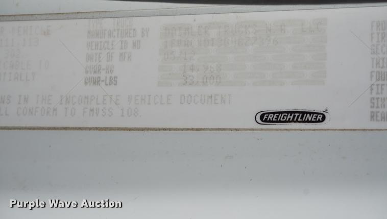 image for item DE3274 2013 Freightliner Business Class M2 bucket truck