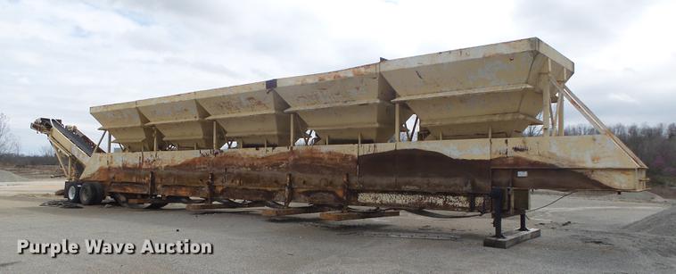 image for item DE3594 1987 Astec PCF-1012-4 five bin cold feed system