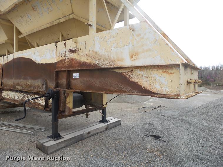 image for item DE3594 1987 Astec PCF-1012-4 five bin cold feed system