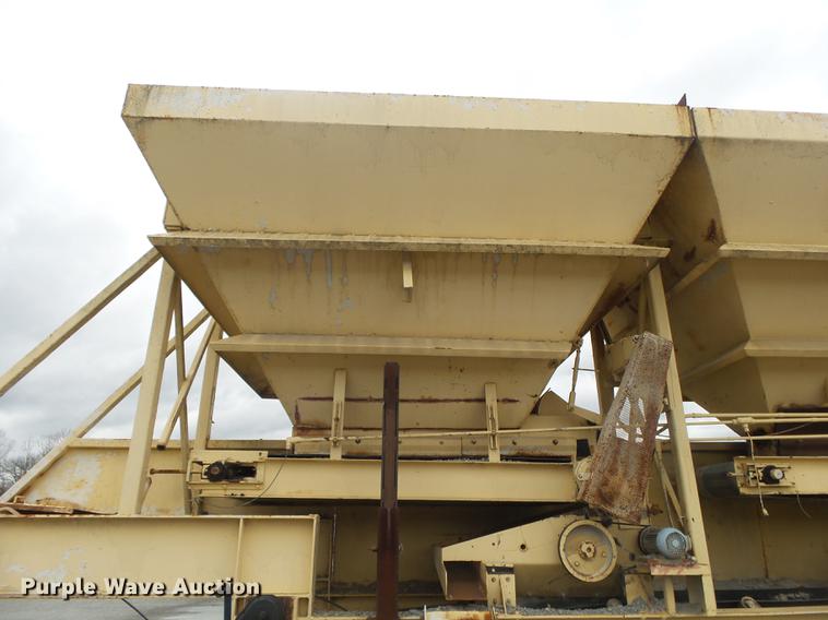 image for item DE3594 1987 Astec PCF-1012-4 five bin cold feed system