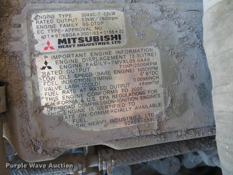 image for item DE3598 2007 Caterpillar 236B2 skid steer