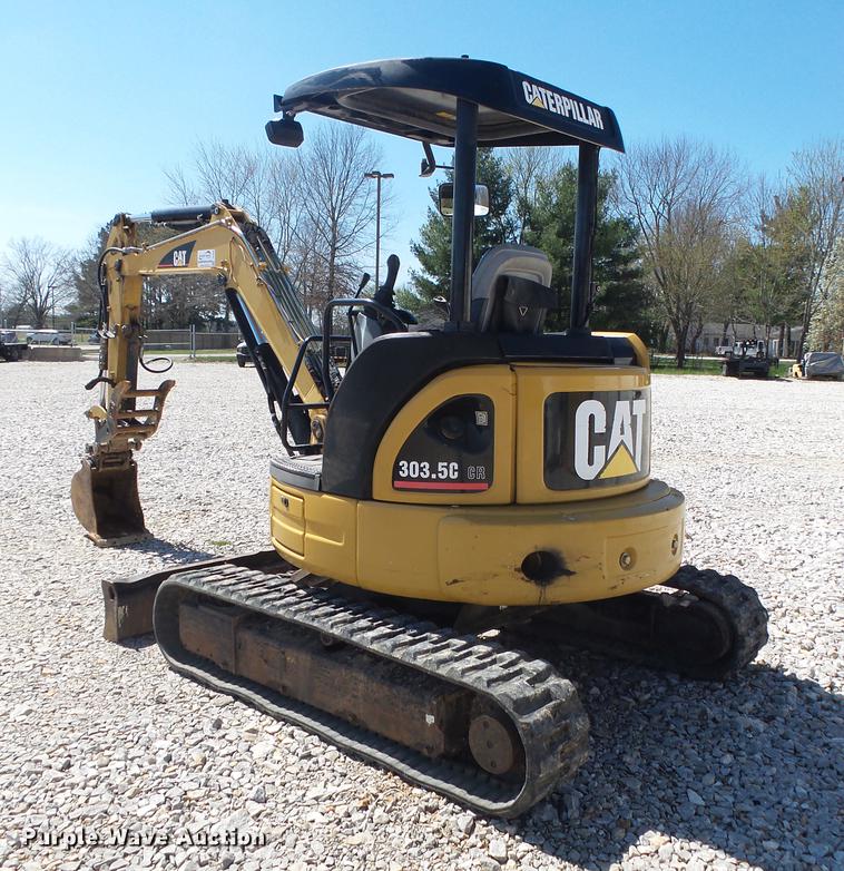 image for item DE3600 2007 Caterpillar 303.5C CR mini excavator