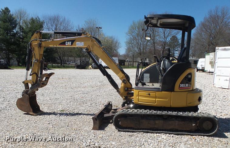 image for item DE3600 2007 Caterpillar 303.5C CR mini excavator