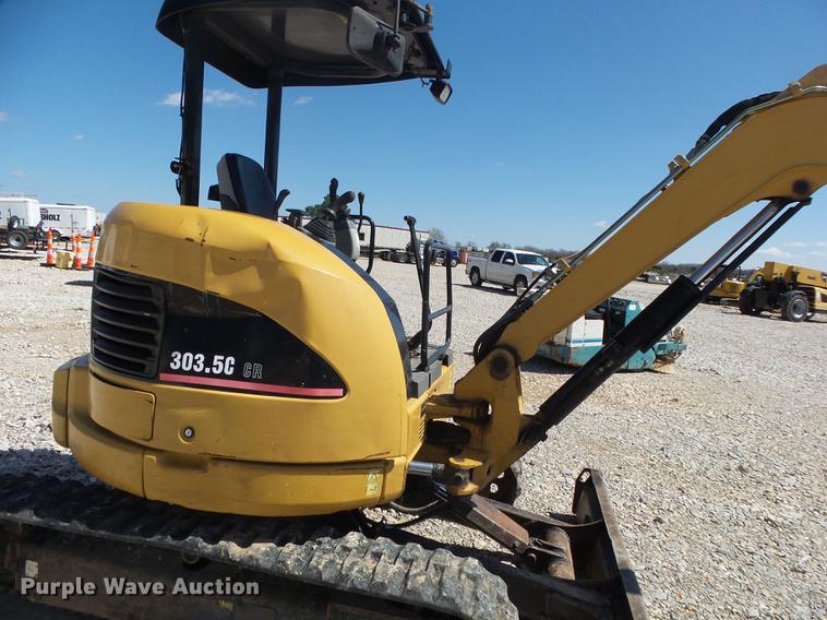 image for item DE3600 2007 Caterpillar 303.5C CR mini excavator