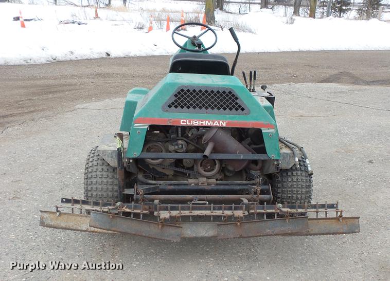 image for item DW9649 1999 Cushman Groom Master bunker rake