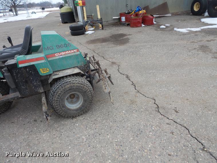 image for item DW9649 1999 Cushman Groom Master bunker rake