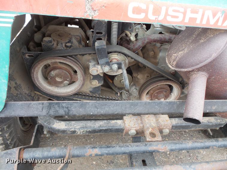 image for item DW9649 1999 Cushman Groom Master bunker rake