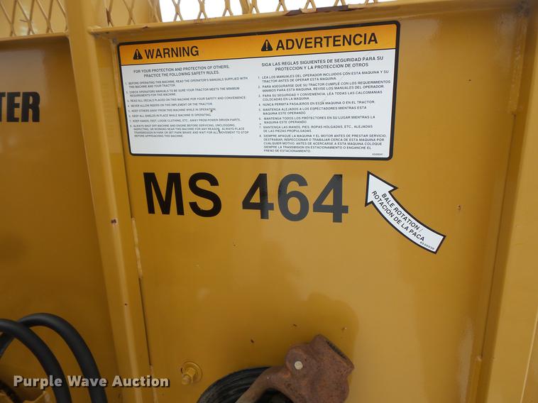 image for item DW9650 HayBuster 2564 bale processor