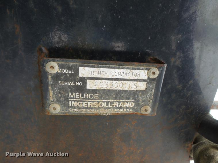 image for item DW9654 Bobcat vibratory trench compactor