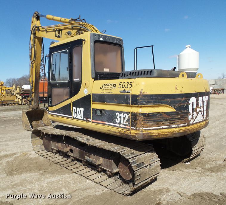 image for item DZ9281 1996 Caterpillar 312 excavator