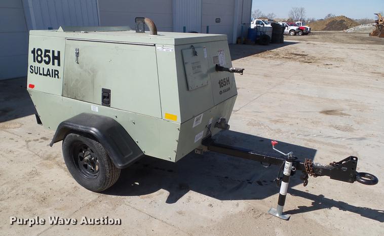image for item DZ9291 2010 Sullair 185HDPOJD air compressor