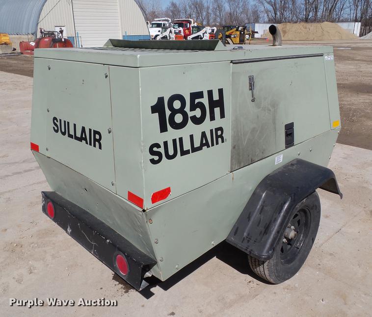 image for item DZ9291 2010 Sullair 185HDPOJD air compressor