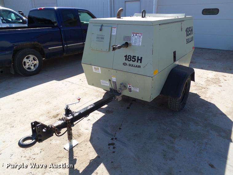 image for item DZ9291 2010 Sullair 185HDPOJD air compressor