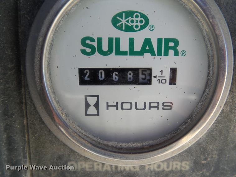 image for item DZ9291 2010 Sullair 185HDPOJD air compressor