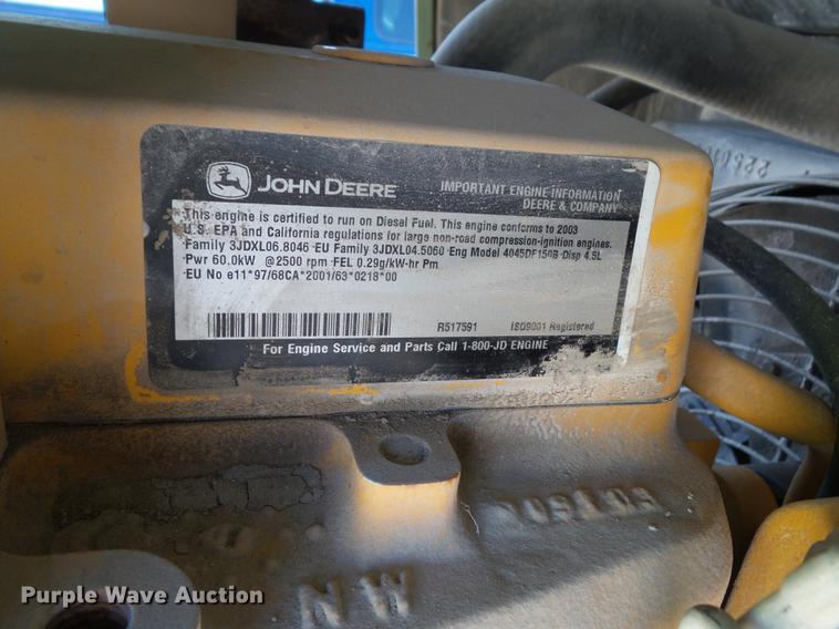 image for item DZ9291 2010 Sullair 185HDPOJD air compressor