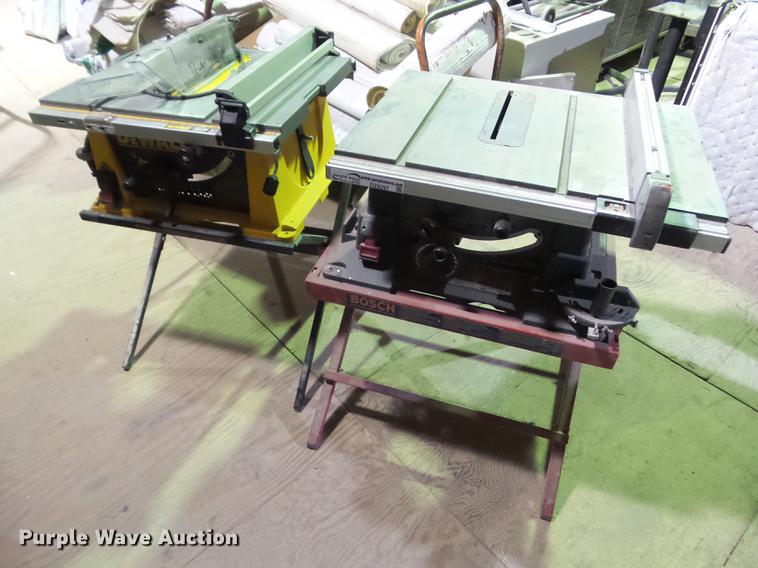 image for item DZ9297 (2) table saws