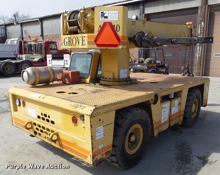 image for item DZ9298 1996 Grove AP410 crane
