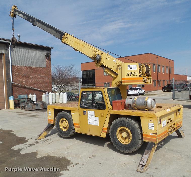 image for item DZ9298 1996 Grove AP410 crane