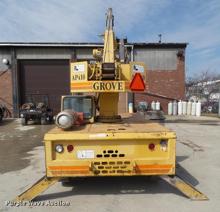 image for item DZ9298 1996 Grove AP410 crane