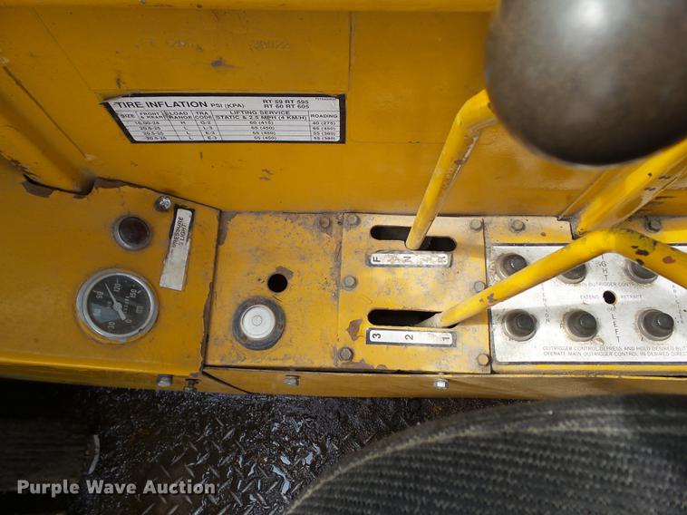 image for item DZ9300 1977 Grove RT620S crane