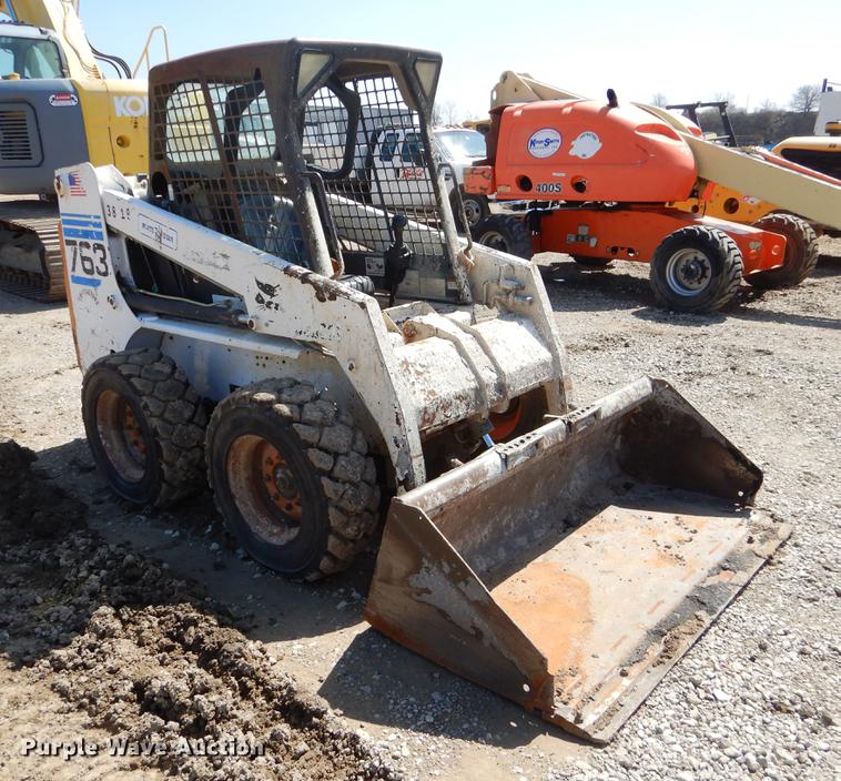 image for item EC9302 2002 Bobcat 763 skid steer