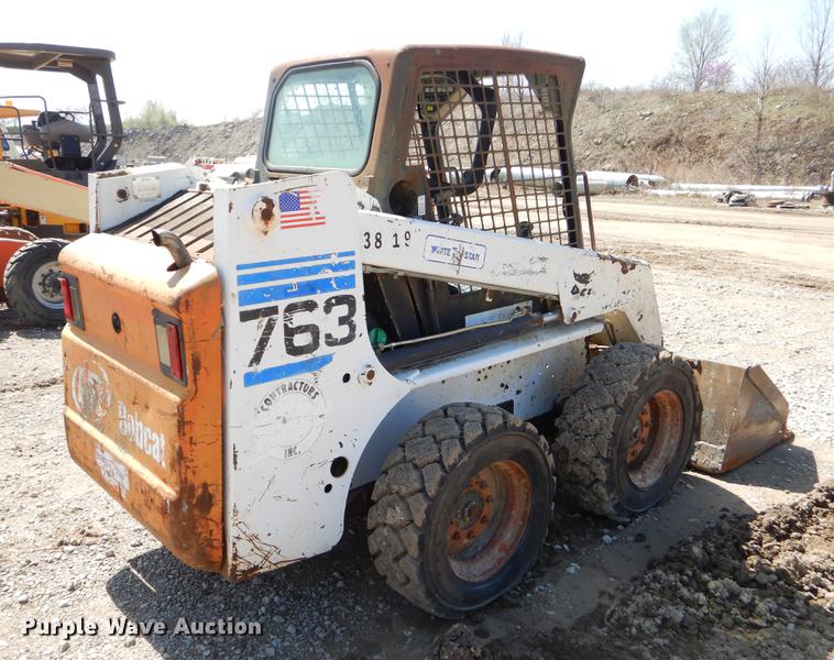 image for item EC9302 2002 Bobcat 763 skid steer