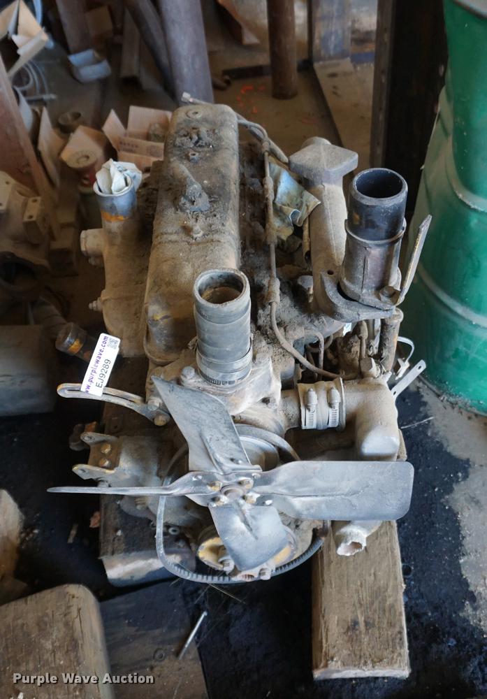 image for item EJ9289 Case four cylinder diesel engine