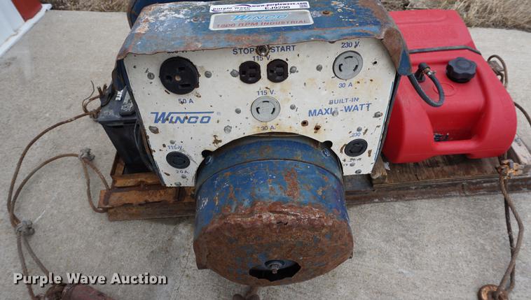 image for item EJ9290 Winco 1205WS-3EP/D generator