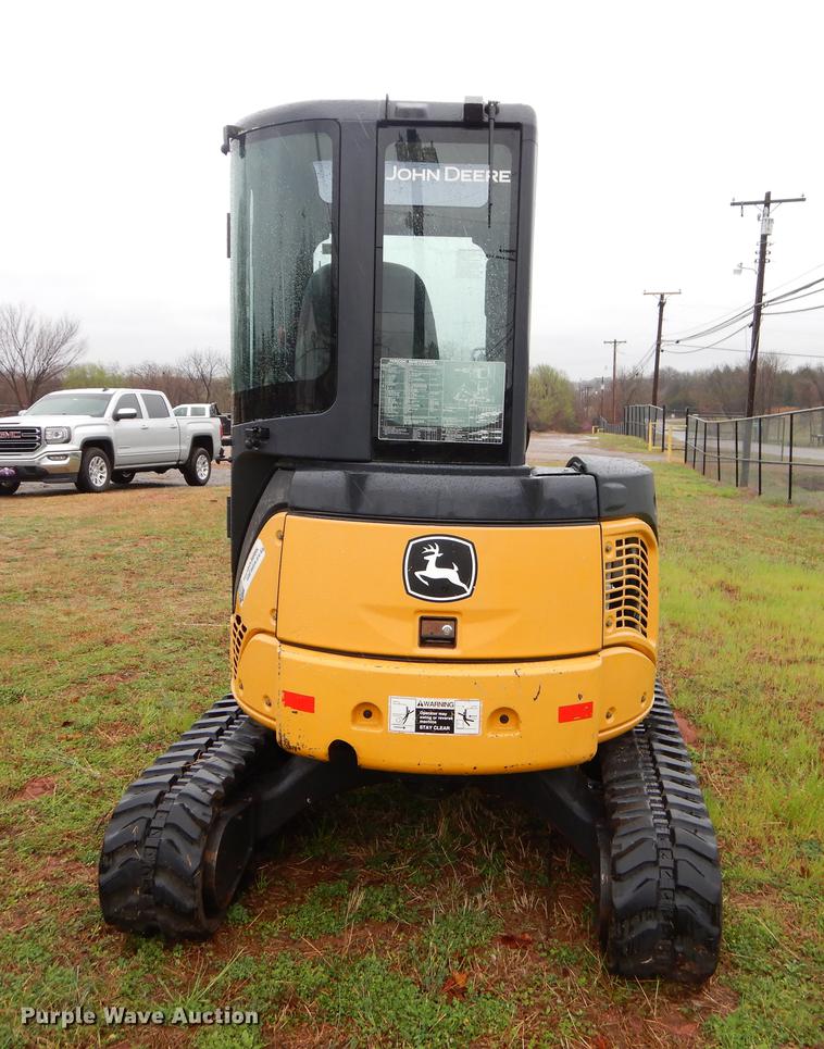 image for item EJ9880 2013 John Deere 35D mini excavator