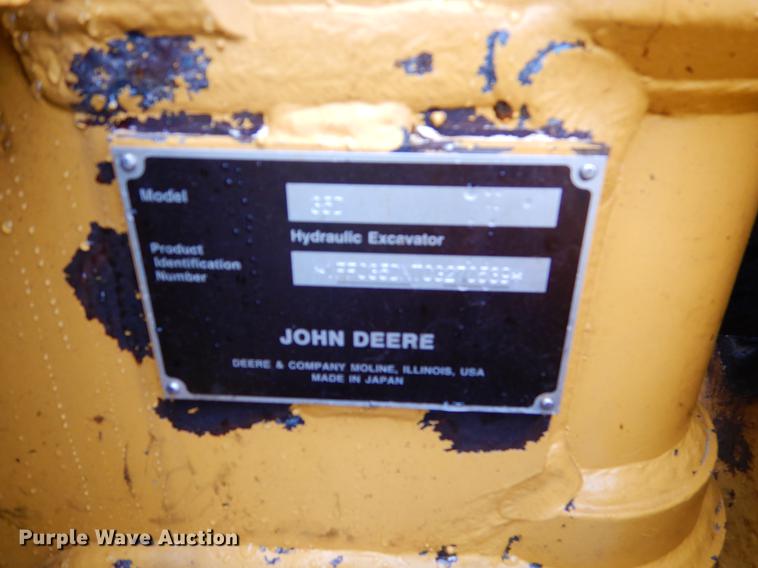 image for item EJ9880 2013 John Deere 35D mini excavator