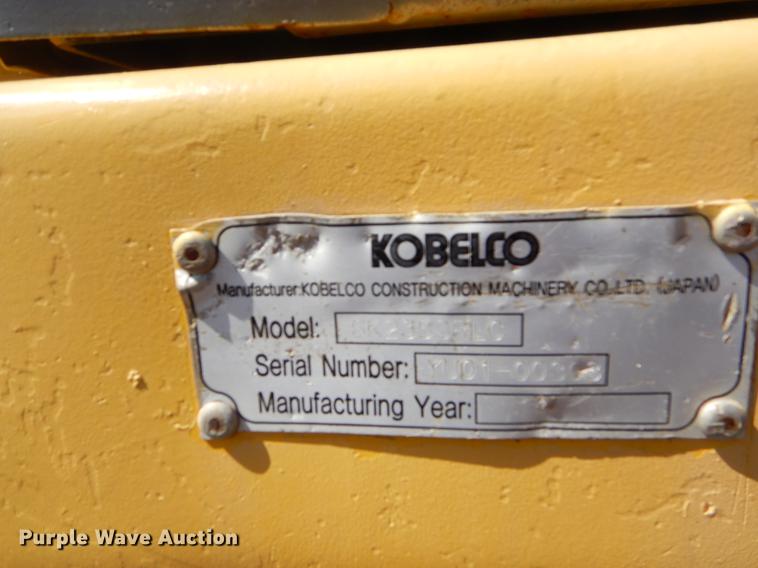 image for item EJ9914 Kobelco SK235SRLC excavator