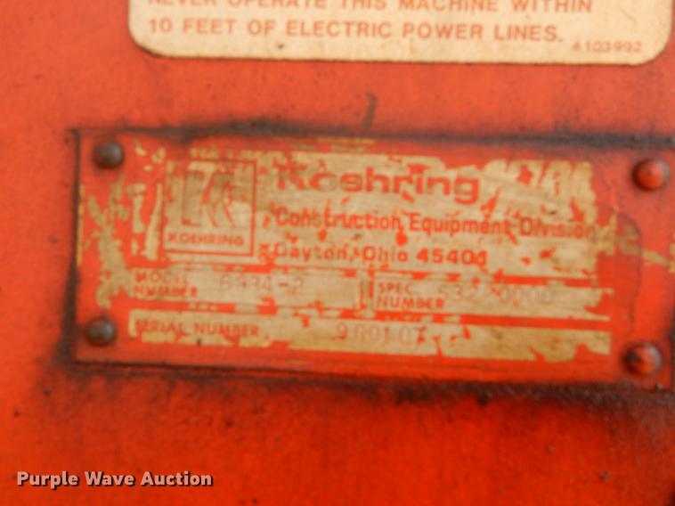 image for item EJ9993 SkyTrak 6034-2 telehandler