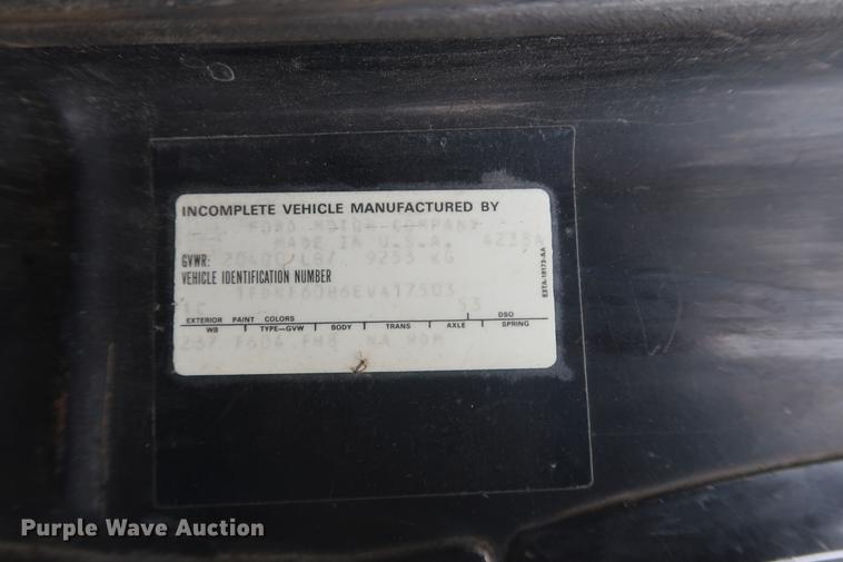 image for item EL9268 1984 Ford F600G conveyor truck