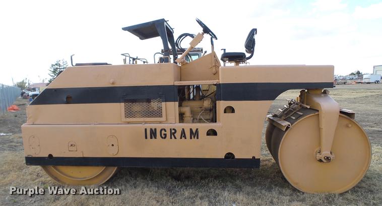 image for item EN9539 Ingram double drum vibratory roller