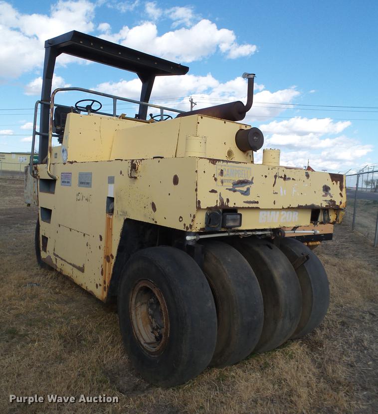 image for item EN9540 Bomag BW20R pneumatic roller