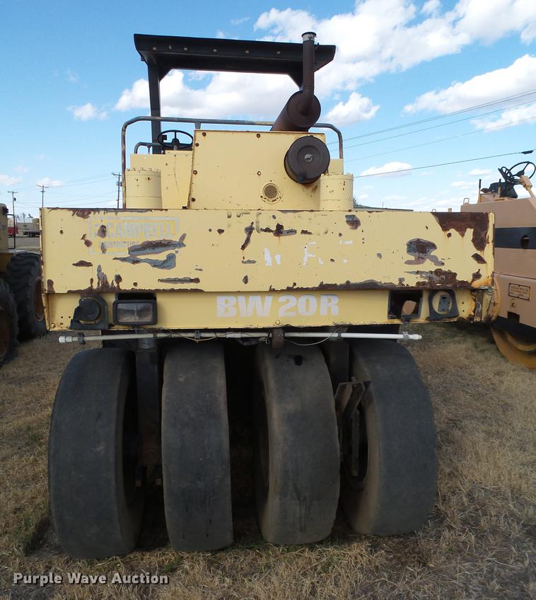 image for item EN9540 Bomag BW20R pneumatic roller