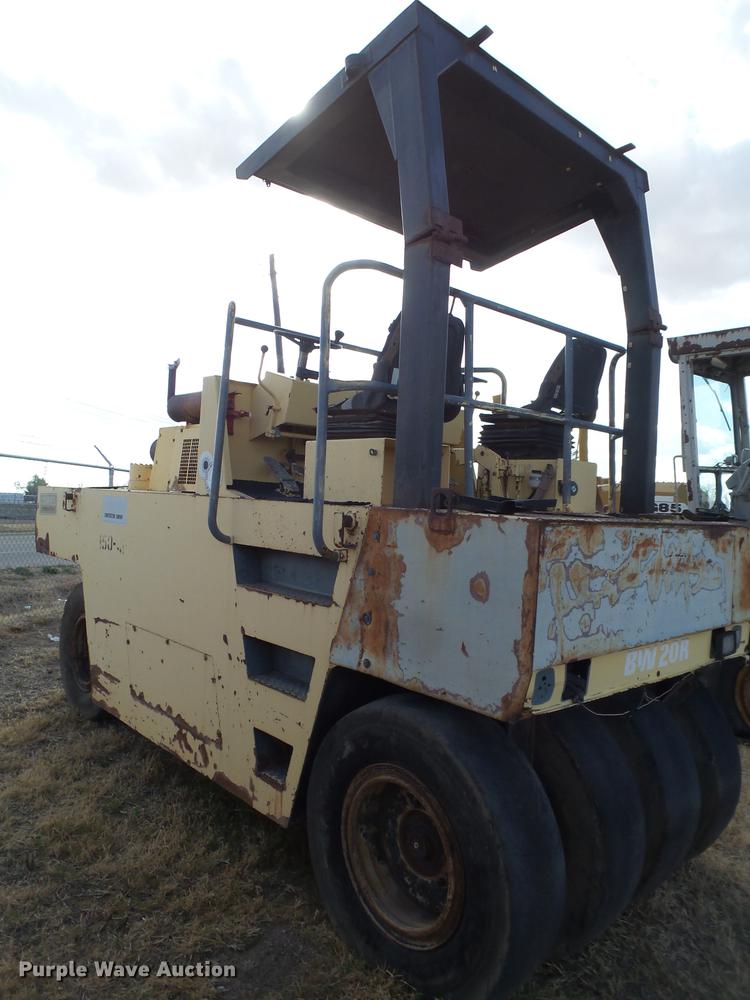 image for item EN9540 Bomag BW20R pneumatic roller