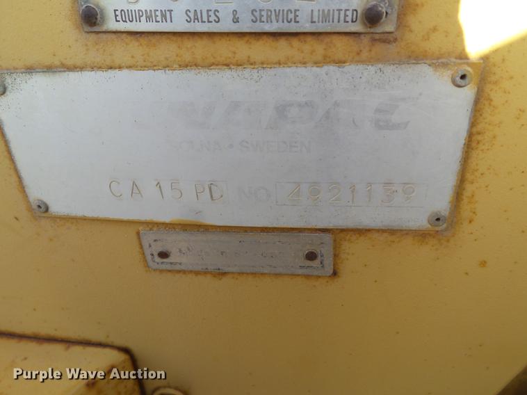 image for item EN9543 Dynapac CA15PD single drum roller